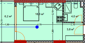 单间，32.7 m²，7 层，位于“Lagoon Resort”