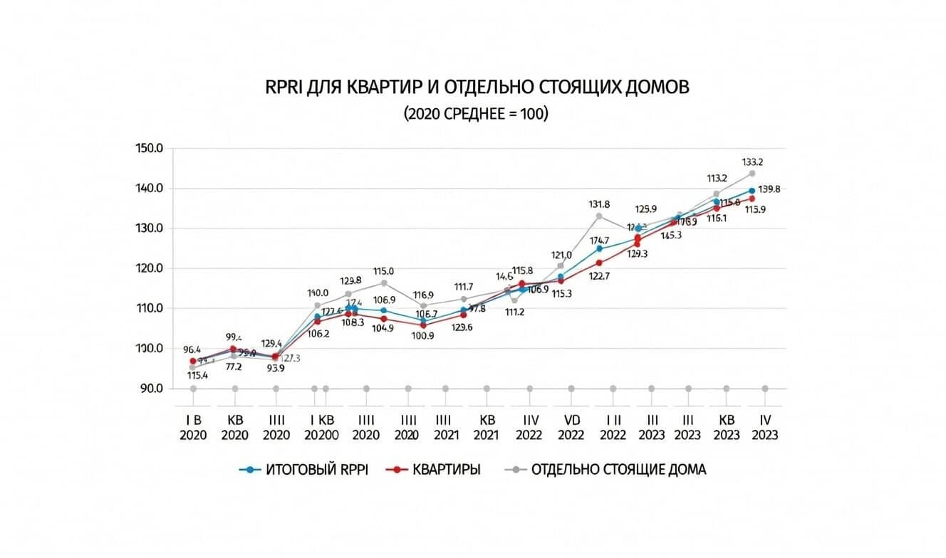 Рост цен на новостройки за 3 года