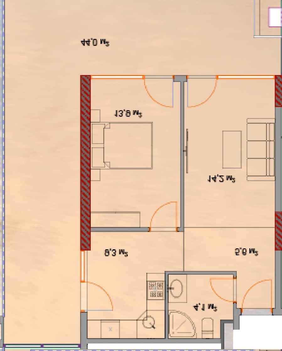 1-комнатная квартира, 93.4 м², 22 этаж в ЖК "Horizon Grand Residence"