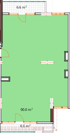 3-bedroom apartment, 103.2 m², 16 floor, Modern Residence in Batumi