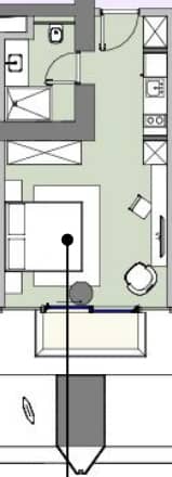 studio, 33.1 m², 25 floor, Next Address in Batumi