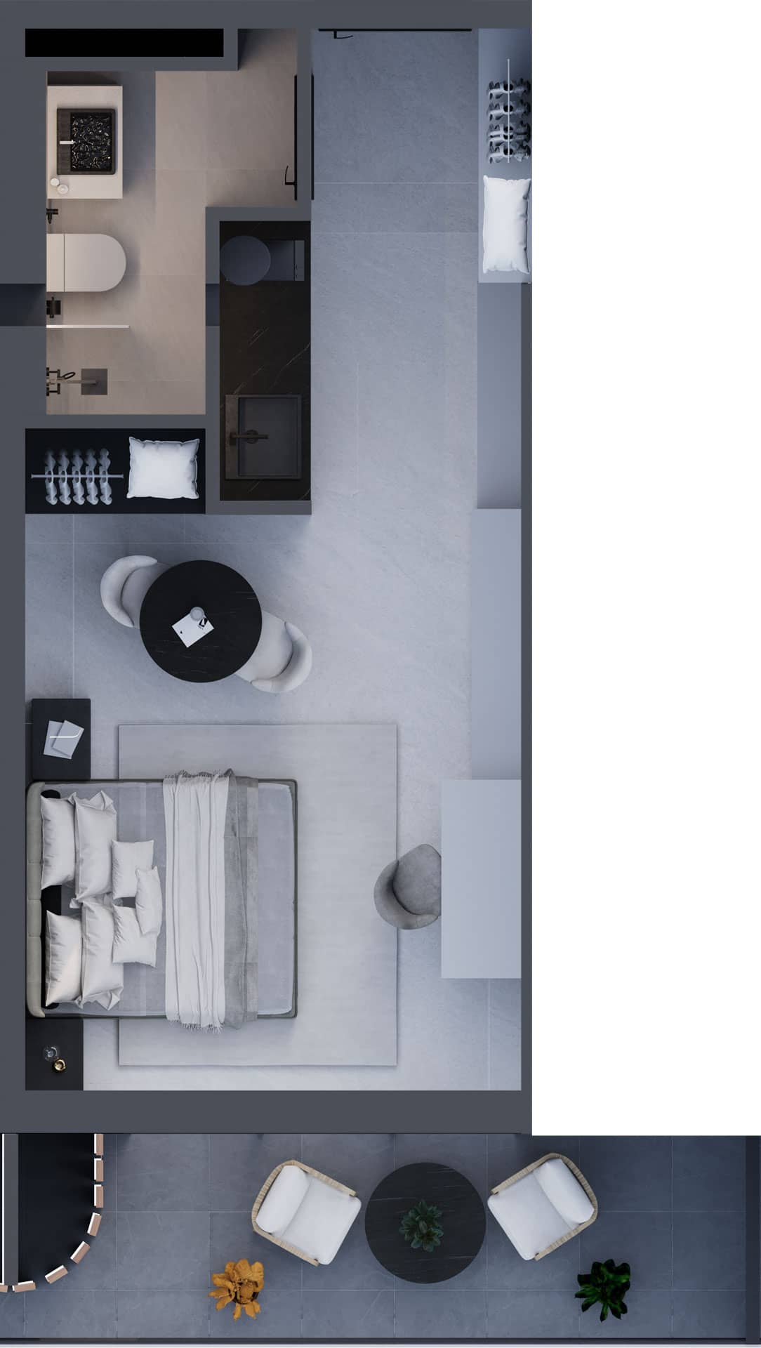 1-комнатная квартира, 34.2 м², 14 этаж в ЖК "Montemar"