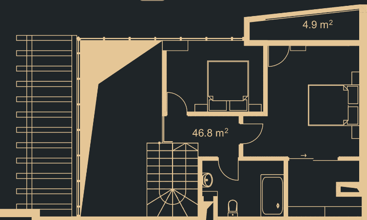 1-bedroom apartment, 187.3 m², 13 floor, Green Side Gonio in Batumi