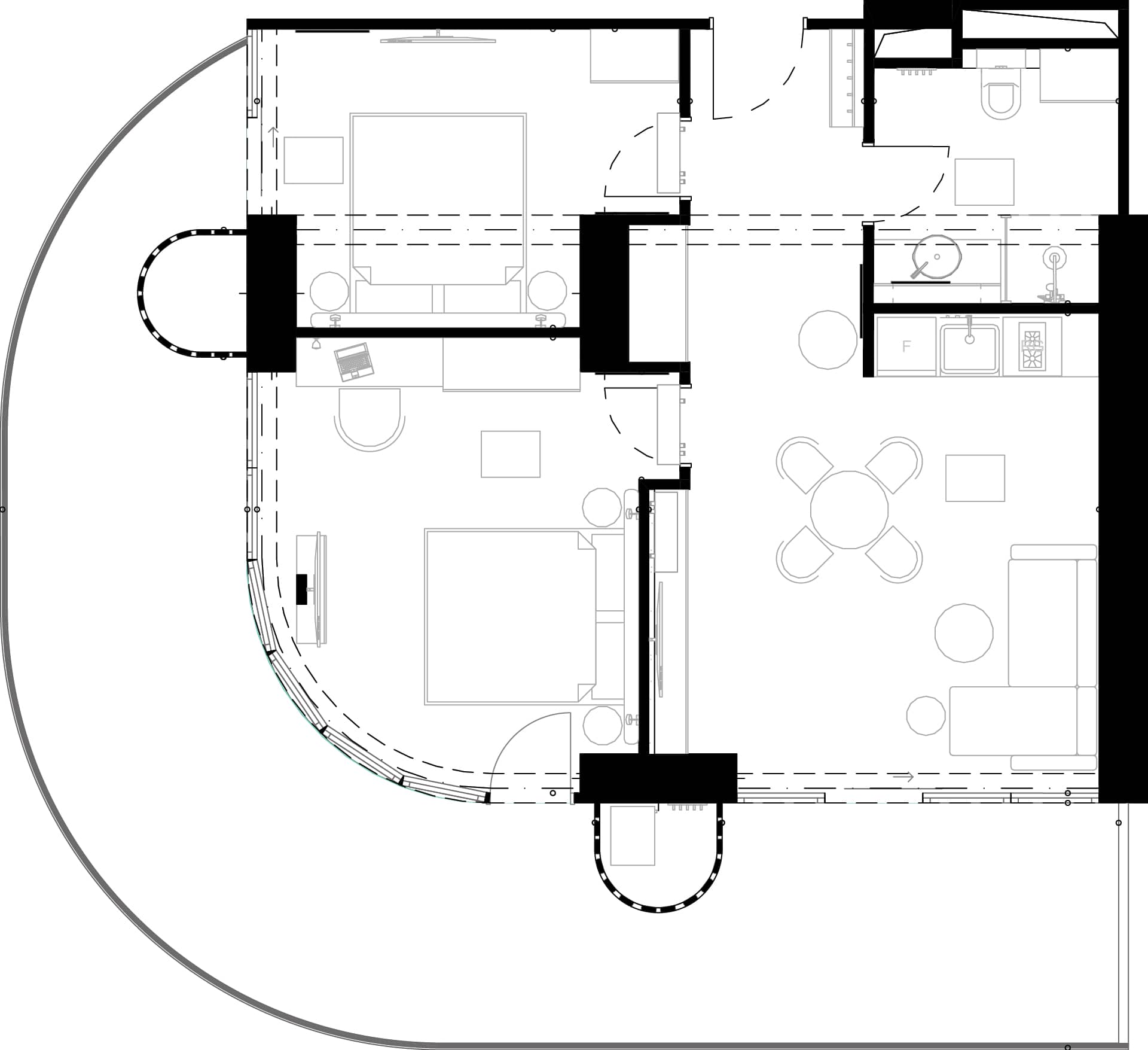3-bedroom apartment, 107 m², 10 floor in "Montemar"