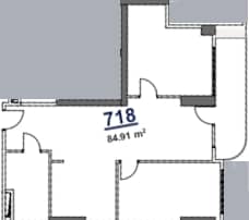 2-ოთახიანი ბინა, 84.91 მ², 2 სართული, STATUS HOUSE ბათუმში