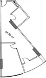 1-комнатная квартира, 61.5 м², 13 этаж в ЖК "STATUS HOUSE"