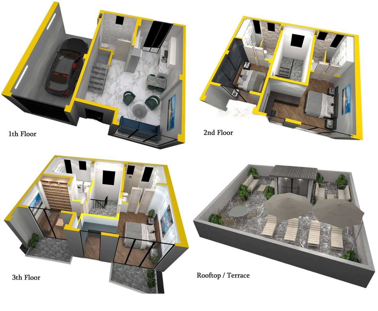 , 221.9 მ²,  სართული ""-ში