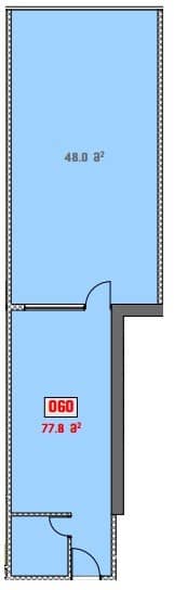 studio, 77.8 m², 5 floor, White House in Batumi