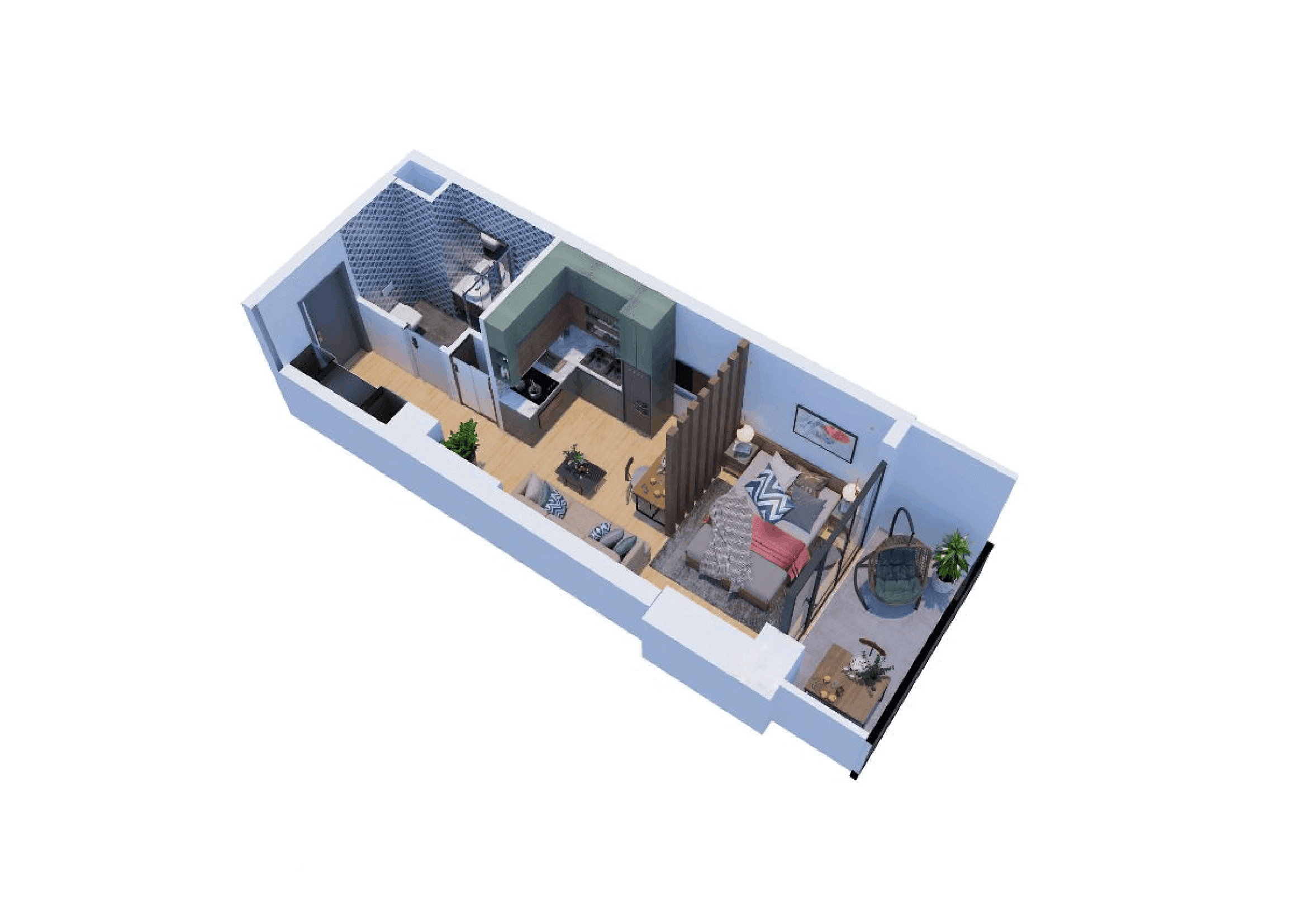 Студия, 27 м², из 41
