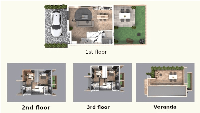 {{roomApartmentOrStudio}}, 173.79 მ², 0 სართული, SOLO Residence ბათუმში