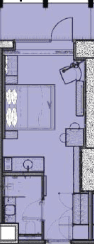 {{roomApartmentOrStudio}}, 31.88 м², 21 этаж в ЖК "Radisson Residences"