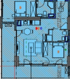 1-room, 62.4 m², Floor 6