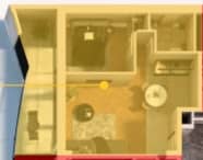 1-ოთახიანი, 55.3 მ², სართული 15