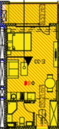 Студия, 40.3 м², этаж 7