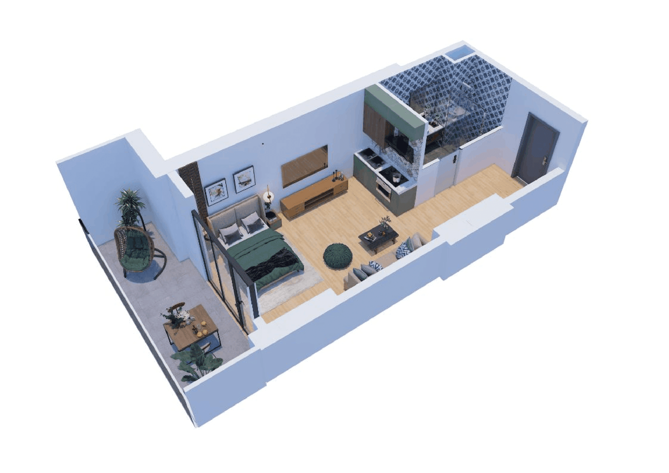 Studio, 28.3 m², of 41