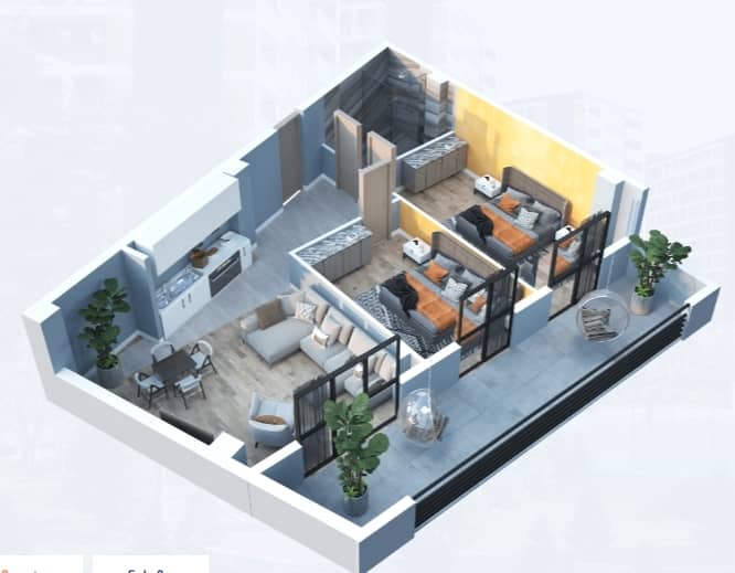 3-комн., 90.2 м²