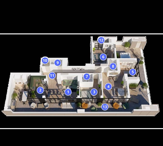 4-room, 305.5 m²