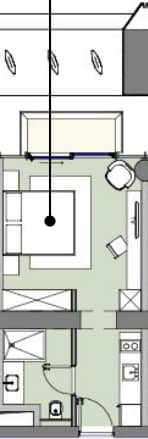 Студия, 31.3 м², этаж 28