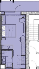 Studio, 36.3 m², Floor 18
