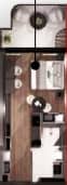 {{roomApartmentOrStudio}}, 36.5 მ², 10 სართული, Montemar ბათუმში