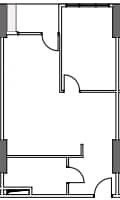 {{roomApartmentOrStudio}}, 59.06 მ², 13 სართული, STATUS HOUSE ბათუმში