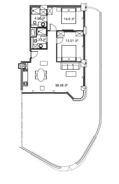 {{roomApartmentOrStudio}}, 178.38 m², 11 floor, Next Collection in Batumi