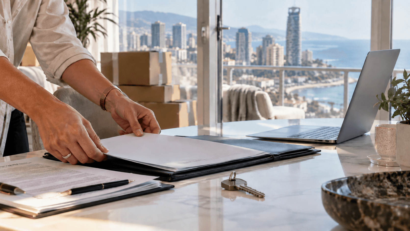 Transferring Proceeds from the Sale of an Apartment in Georgia