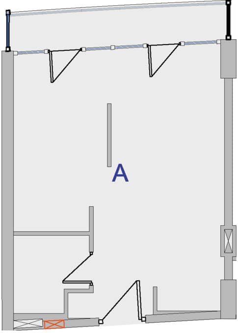 1-комн, 43 м², этаж 9