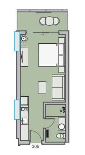 {{roomApartmentOrStudio}}, 36.66 м², 4 этаж в ЖК "Dreamland Oasis"
