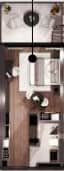 {{roomApartmentOrStudio}}, 37.5 მ², 11 სართული, Montemar ბათუმში