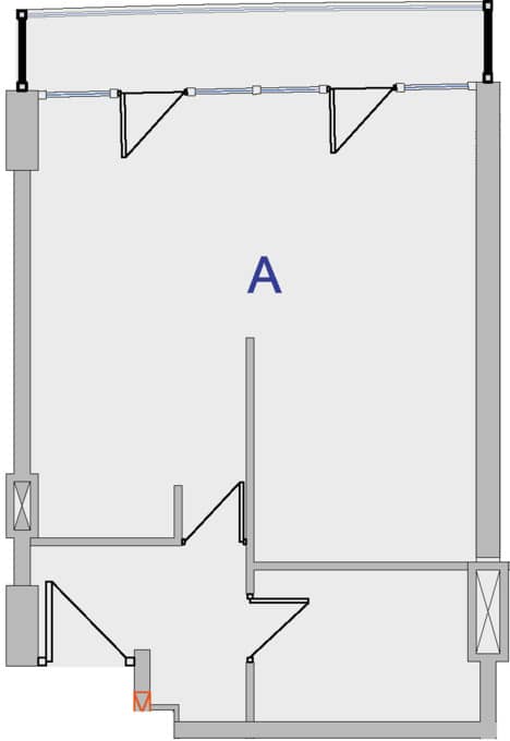 {{roomApartmentOrStudio}}, 48.35 მ², 7 სართული, Metro City Residence ბათუმში