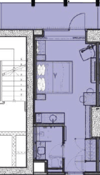studio, 35.22 m², 21 floor in "Radisson Residences"