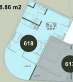 Студия, 38.86 м², 6 этаж в ЖК "Mardi Hills"