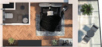 Студия, 24.2 м², 15 этаж в ЖК "Boulevard Point"