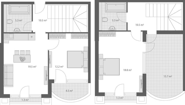 2-комнатная квартира, 104.9 м², 4 этаж в ЖК "Wyndham Grand Family Club"