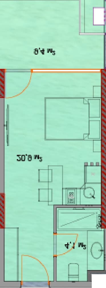 Студия, 35.2 м², 20 этаж в ЖК "Horizon Grand Residence"