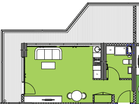 studio, 86.14 m², 17 floor in "Palm Residence"