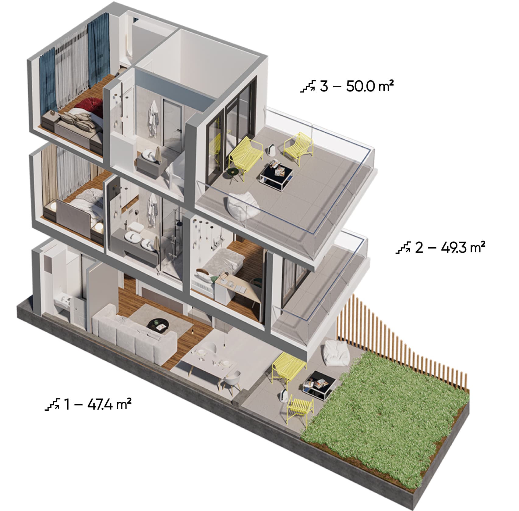 4-комнатная квартира, 146.7 м², 1 этаж в ЖК "X2 Home"