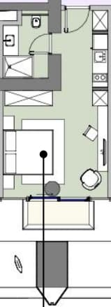 Студия, 33.1 м², 25 этаж в ЖК "Next Address"