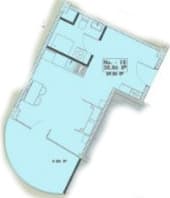 studio, 38.86 m², 3 floor, Mardi Hills in Batumi