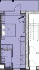 studio, 36.29 m², 21 floor in "Radisson Residences"