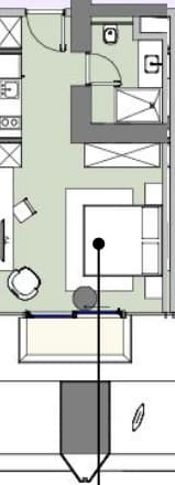 studio, 32.6 m², 28 floor in "Next Address"