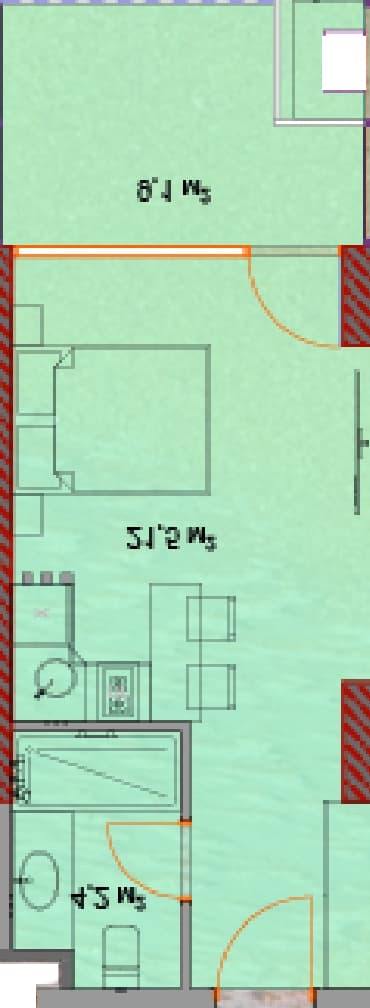 Студия, 35.6 м², 16 этаж в ЖК "Horizon Grand Residence"