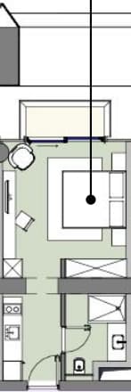 studio, 34.4 m², 27 floor in "Next Address"