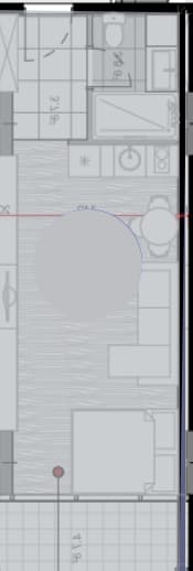 Студия, 37.5 м², 9 этаж в ЖК "Novotel Living"