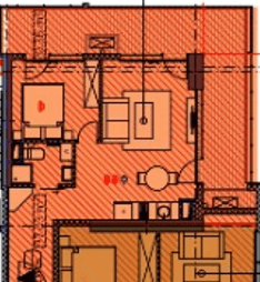 studio, 62.75 m², 6 floor in "Park Tower"