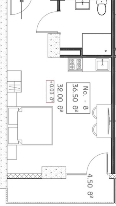 Студия, 36.5 м², 9 этаж в ЖК "Mardi Aquapark Wellness Resort"