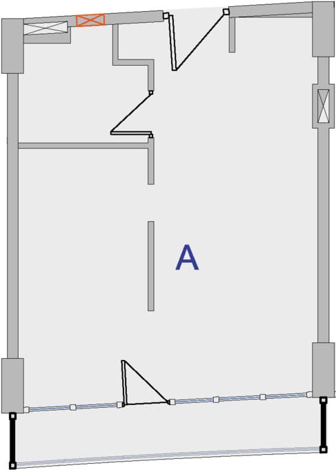 1-комнатная квартира, 43.3 м², 5 этаж в ЖК "Metro City Residence"