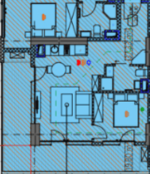 1-bedroom apartment, 62.38 m², 7 floor, Park Tower in Batumi