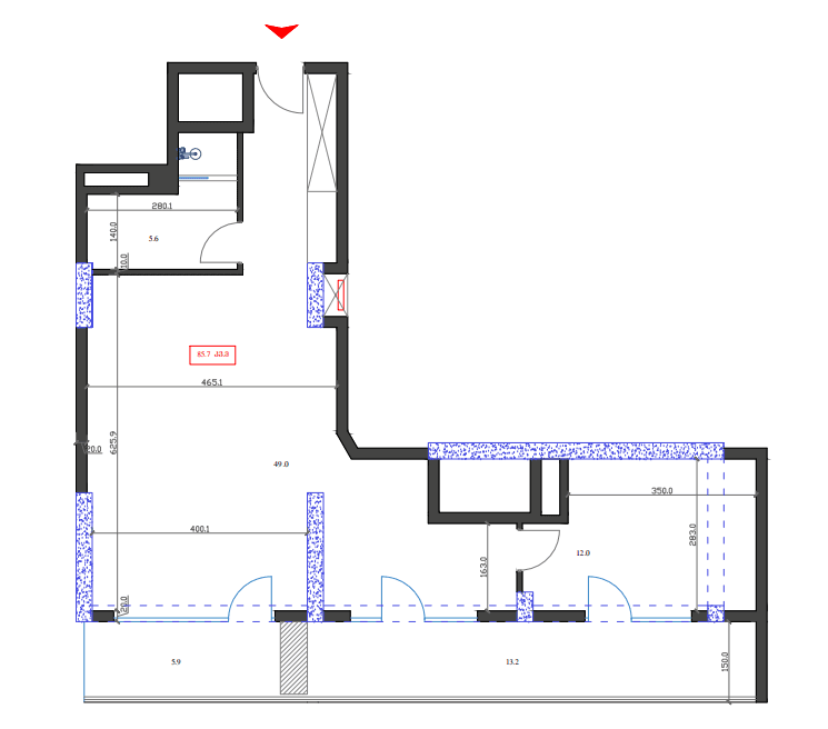 Студия, 85.7 м², 17 этаж в ЖК "Marina Club"